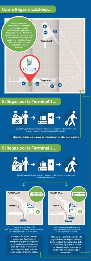 Izzzleep Aeropuerto Terminal 1 3* Mexico City